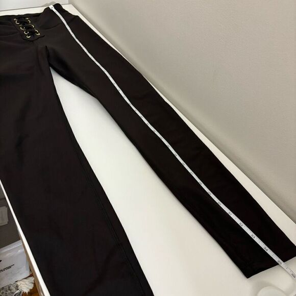 Weworewhat Lace-up leggings black medium - Picture 7 of 13